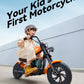 HYPER GOGO Kids Electric Bike - 3 Speed Modes, 10 MPH, Iron Alloy, Large, Green, Model EL-MB07P