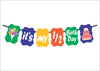 Syga Half Month, 1/2 Month Baby Birthday Banner Of Birthday Party Decoration Photo Shoot Banner  Multicolor