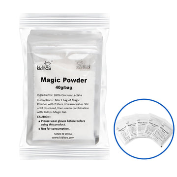 Kiditos Magic Water Elf Powder Refill,Aqua Fairy Water Gel Kit Powder Refill,5 Packs