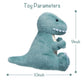Tcbunny Baby Dinosaur Bedtime Stuffed Animal Plush Toy 12'', Gifts For Birthday, Valentine, Christmas (T-Rex, Blue), (Bpt-0008-B