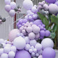 Owpfjg 130Pcs Pastel Purple Balloons Different Sizes 18 12 10 5 Inch For Balloon Garland Arch,Light Purple Latex Balloons For Bi