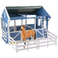 Breyer 1:12 Scale Freedom Series Deluxe Country Stable With Horse & Wash Stall