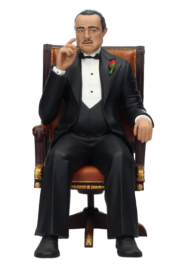 The Godfather Pvc Movie Icons Don Vito Corleone Statue 15 Cm