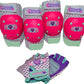 Raskullz Kids Bike Accessories, Hearty Gem Pad & Glove Set