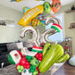 2 Number Balloons Silver 2 Balloons Number 40 Inch Number 2 Foil Mylar Balloons For 2 Birthday Anniversary Events Party