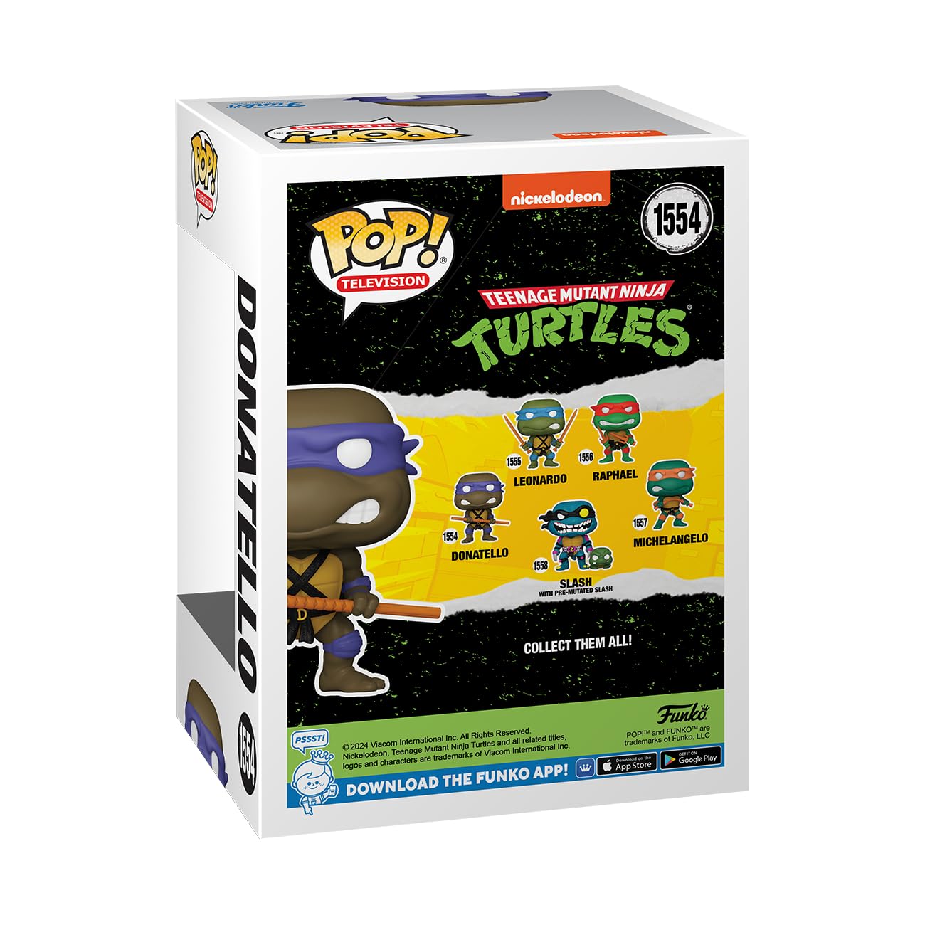 Funko Pop! Tv: Teenage Mutant Ninja Turtles (Tmnt) - Donatello - Collectable Vinyl Figure - Gift Idea - Official Merchandise - F