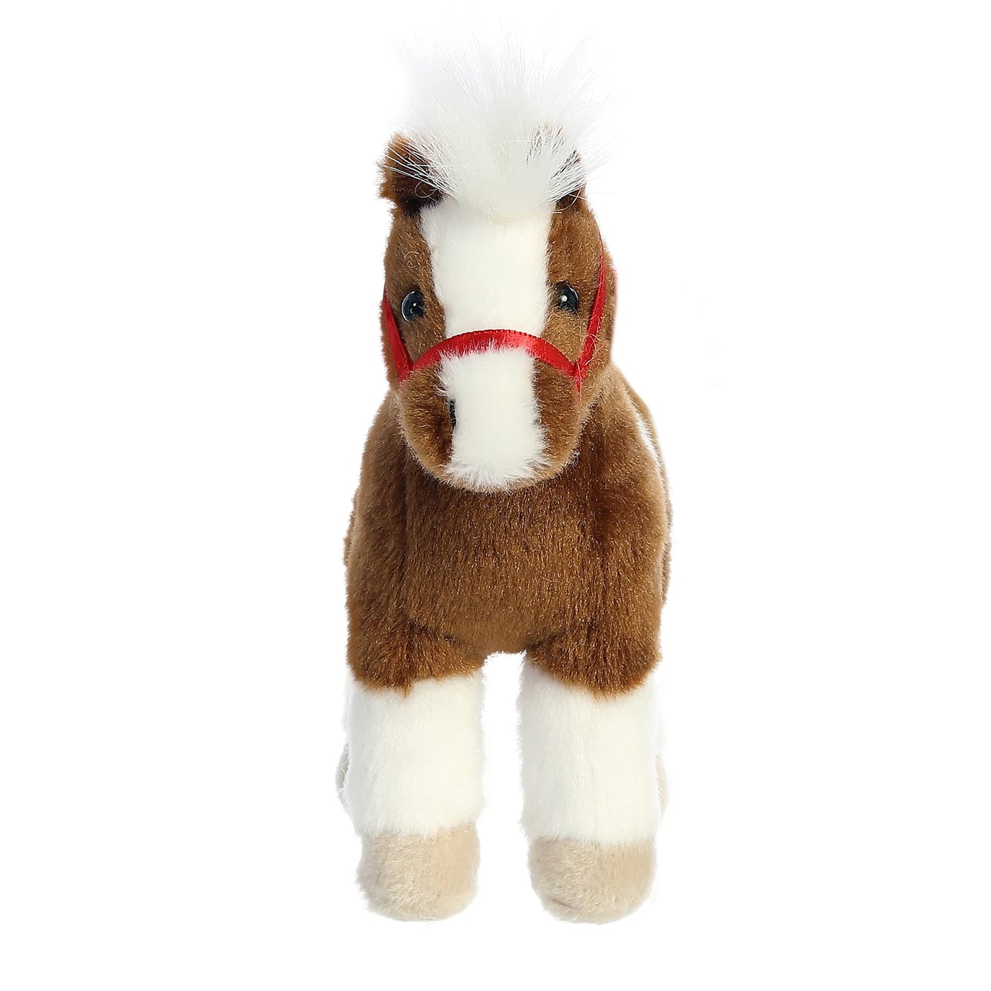 Aurora Exquisite Breyer Whinny Bits Paint Horse Stuffed Animal - Realistic Detailing - Imaginative Play - Brown 7 Inches