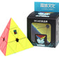 Liangcuber Moyu Pyraminx 3X3 Speed Cube Stickerless Meilong 3X3 Pyramid Puzzle Cubes