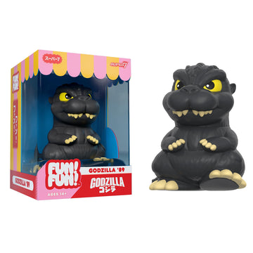 Super7 Fun! Fun! Toho Godzilla '89 Vinyl Figure - 5'' Toho Godzilla Action Figure Kaiju - Classic Movie Monster Fans Collectible