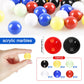 16.5 Inches Extra Large Wooden Jumbo Chinese Checkers Board Game Set With Drawers For Up To 6 Players Classic Strategy Game | Ea
