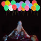 Ifunow Led Balloons Flashing, 32 Pack, 8 Colors Light Up Balloons, Lasts 12-24 Hours For Glow In The Dark Party Supplies, Birthd