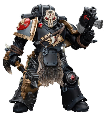 Joytoy Warhammer 40K 1/18 Action Figures, Space Wolves Deathsworn Pack Deathsworn 5 Perfect For Collectors & Decor, Ideal Gift F