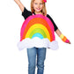 Dress Up America Rainbow Costume - Cute, Fun, Rainbow Costume For Kids (Medium 8-10/Large)