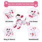 Zreswap Voice&Remote Control Robot Dog Toy: Programmable Voice Robotic Puppy For Kids Smart Interactive Robot Dog Dancing Singin