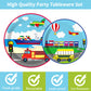 Gisgfim 96 Pcs Transportation Party Plates And Napkins Party Supplies Car Party Tableware Set Bus Train Plane Ship Traffic Light