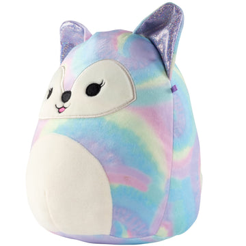 Squishmallows 8-Inch Felexine The Rainbow Fox - Official Jazwares Plush - Collectible Soft & Squishy Fox Stuffed Animal Toy - Add To Your Squad - Gift For Kids, Girls & Boys
