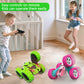 Remote Control Car - RC Car Toys for Boys - 4WD 2.4Ghz Double Sided 360 Rotating RC Cars, Birthday Gifts for Kids Age 6 7 8-12 f