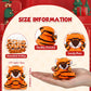 Shappy 50 Pcs Mini Animal Plush Toys Small Stuffed Animals Bulk Cute Tiny Plushies Keychains For Gift Party Carnival Prize(Tiger)
