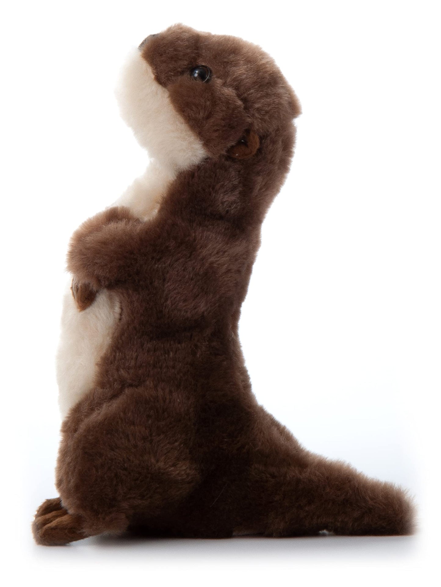 The Petting Zoo River Otter Plush Toy, 10 inches, Brown, Small, Model 319108, Gifts for Kids, Stuffed Animal