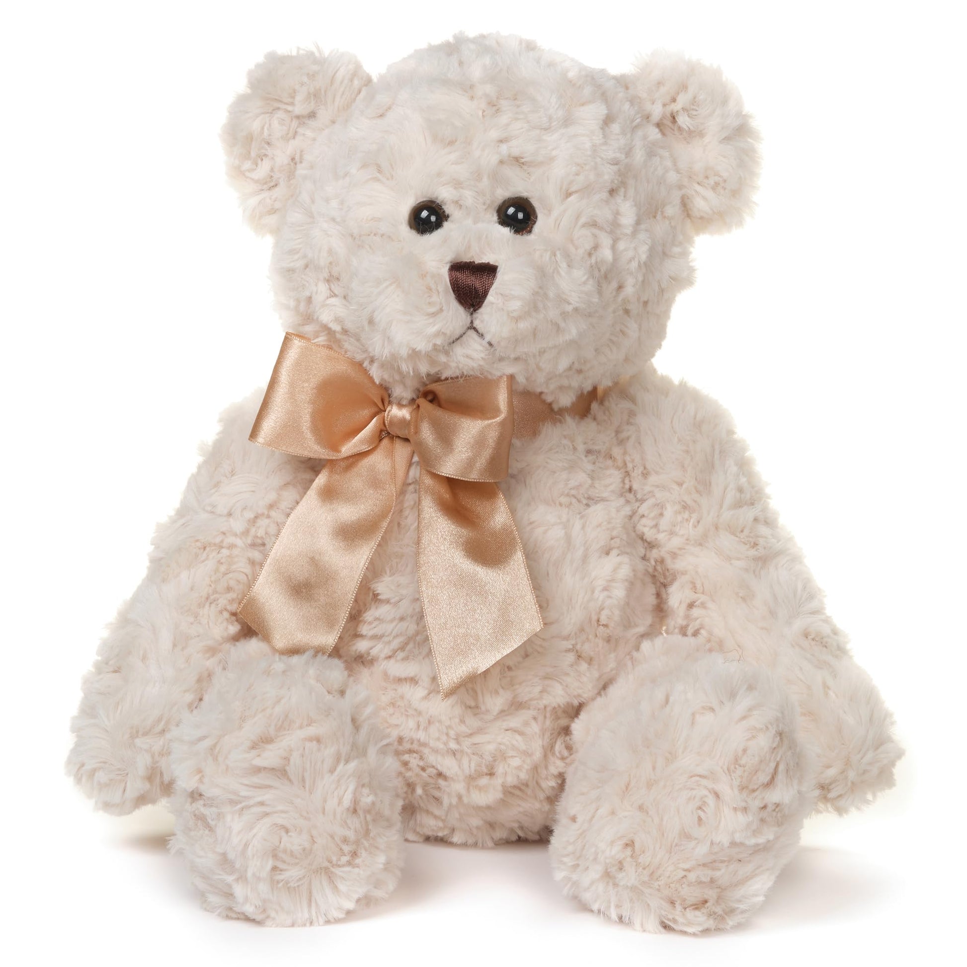 Bearington Huggles, 16 Inch Creamy White Teddy Bear Stuffed Animal, Makes A Great Gift For Birthday, Anniversary, Holiday, Or Gr