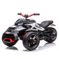 Postack 24V Kids Ride On Police Motorcycle, 3 Wheeler Ride On Atv For Boys Girls, Battery Powered Electric Vehicle For Toddlers