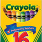 Crayola Classic Color Pack Crayons 16 Ea (Pack Of 6)