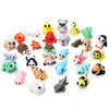 Gencokok 30PCS 3D Printed Animals Set  1.96In Mini 3D Printed Animals  Animal Figurines Exquisite Cute Pocket Pets Toy  Cute Articulated Flexible Fidget Toy for Desk Decoration  Party Favors