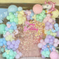 Kbzvnaf Pastel Balloons Latex Party Balloons - 50 Pack 12 Inch Helium Multicolor Macaron Balloons For Baby Shower Birthday Weddi