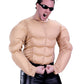 Fun World Men'S Muscle Shirt Halloween Costume, Beige, Medium