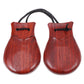Heallily Castanets Toys Wooden Finger Castanets Musical Instruments Rhythm Toys Orff Percussion Toys Early Musical Toy Preschool