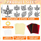 32 Sets Thanksgiving Fall Maple Leaf Suncatchers Craft Kit DIY Window Stained Glass Effect Autumn Maple Leaf Paper Crafts Home S