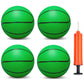 5 Inch Pvc Mini Basketball For Indoor Basketball Mini Hoops, Soft 5'' Rubber Small Repacement Basketball For Over Door Basketbal