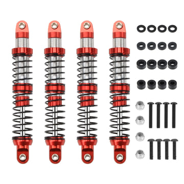 RCAWD 100mm Shock Absorber Damper Universal for a lot of 1/10 RC Cars, Full Aluminum RC Shock Upgrades, 7075 Adjustable Shocks w