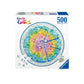 Ravensburger Circle Of Colors: Rainbow Cake 500 Piece Round Jigsaw Puzzle For Adults - 17349 - Every Piece Is Unique, Softclick Technology Means Pieces Fit Together Perfectly