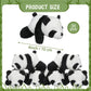 Sotiff 36 Pcs Panda Stuffed Animal Panda Plush Animal Toy 4 Inch Mini Stuffed Animals Small Soft Stuffed Panda Gifts, Jungle Safari Party Favors, Classroom Prizes, Stocking Stuffers For Boys And