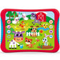 Kids Hits My Super Farm Hit Pad - Educational Musical Tablet Toy with Animal Sounds, Songs & Game Mode - Learning Toy for Toddle
