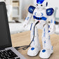KingsDragon RC Robot Toys for Kids, Gesture & Sensing Programmable Remote Control Smart Robot for Age 3 4 5 6 7 8 Year Old Boys