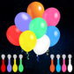 Ifunow Led Balloons Flashing, 32 Pack, 8 Colors Light Up Balloons, Lasts 12-24 Hours For Glow In The Dark Party Supplies, Birthd