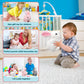 Oeofuzep Hopping Walking Bunny Rabbit Toy With Sounds, Wiggling Ears, Twitching Mouth And Nose, Educational Interactive Bunny Ra