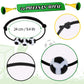 172 Pieces Soccer Party Favors Set, 24 Pieces Soccer Ball Pens 24 Pieces Soccer Bracelets 24 Pieces Soccer Mini Notepads 100 Pie