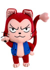 Great Eastern Entertainment Ge-52935 Fairy Tail Lector Exceed Red Cat Plush, 8', Multicolor