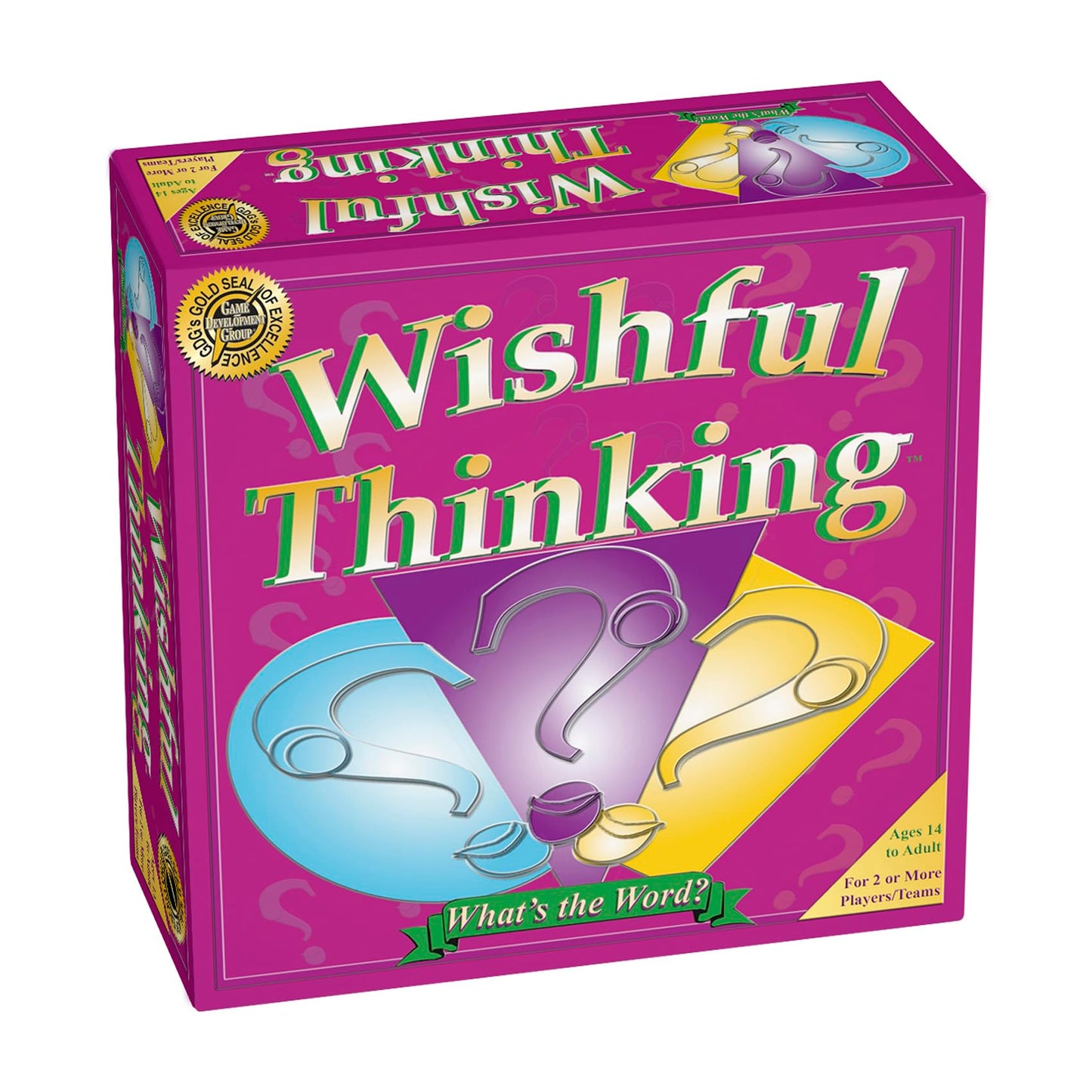 Wishful Thinking - Players Think Fast to Solve The Mystery Words in Time - Great for All Ages at mature-themed and Family Game Night