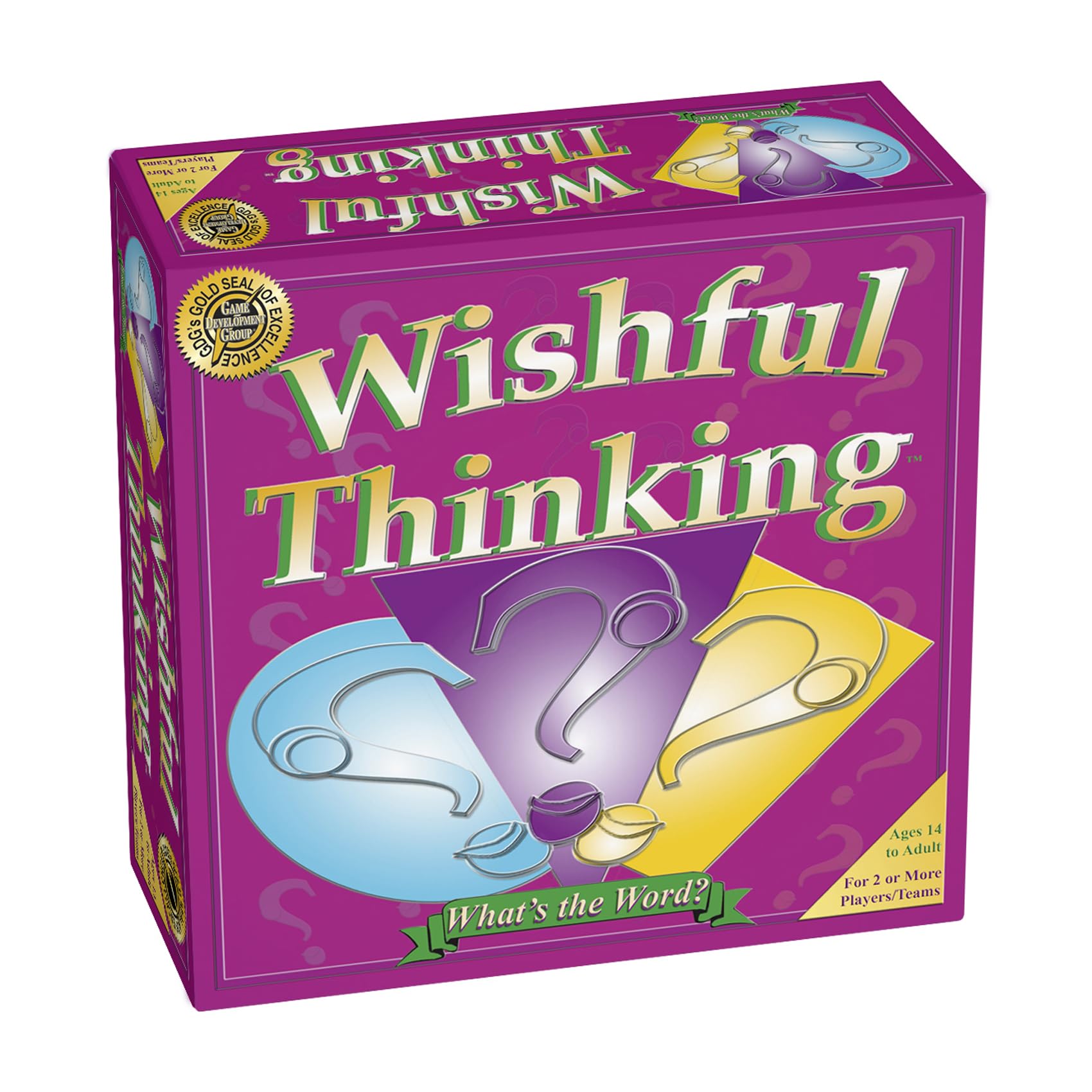 Wishful Thinking - Players Think Fast to Solve The Mystery Words in Time - Great for All Ages at mature-themed and Family Game Night