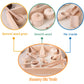 Montessori Sensory Bin Tools Toy With Wooden Box For Toddlers, Pretend Play Dish Toys Wooden Bowls Scoop Tongs Transfer Work Pouring Set, Kids Fine Motor Skills Development