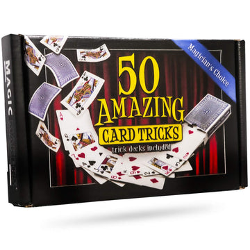 Magic Makers 50 Amazing Card Tricks Kit For All Ages With Trick Decks Included