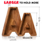Piggy Bank For Kids Boys Girls, Wooden Large Letter Piggy Bank Alphabet Money Bank With Initial A, Coin Bank Fun Gifts For Birthday, Christmas, Festival, Baby Shower