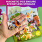 Quokka Magnetic Puzzles For Toddlers 3-4 - 2X48 Travel Puzzle Games For Kids Ages 3-5 Years Old - Car Activities Toy For Boys And Girls 4-6 Yo - Cats & Dogs Learning Magnet For Road Trip