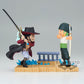 Banpresto One Piece Log Stories Figure - Roronoa Zoro vs Dracule Mihawk - BPR88603 - Plastic - Collectible