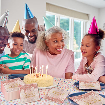 40Pcs Pink Retirement Paper Napkins Retirement Party Decorations, Disposable Rose Gold We Will Miss You Napkins For Men Women Go