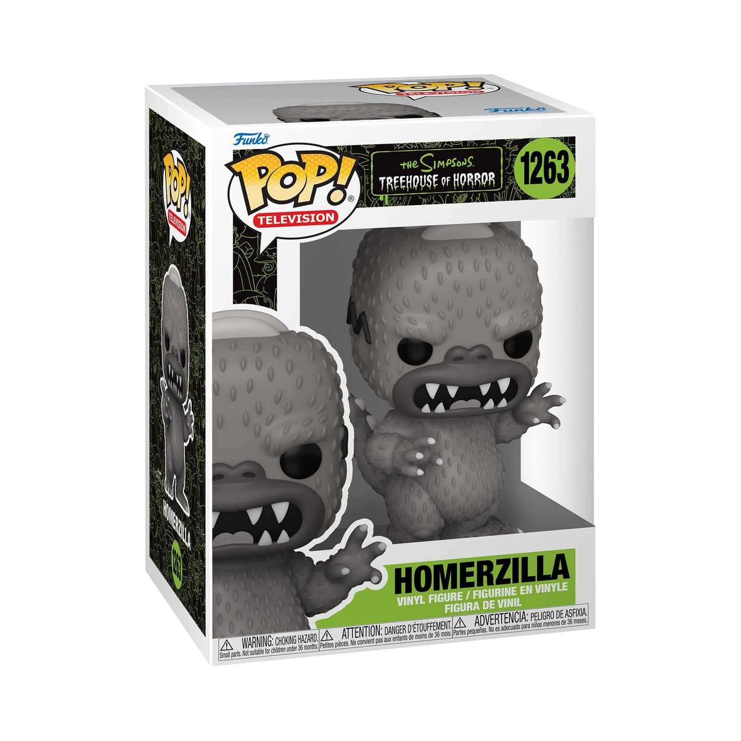 Funko POP! Vinyl Figure - Homer Simpsonzilla - Multicolor - Model 66336 - Collectable for Kids & Adults - Official Merchandise